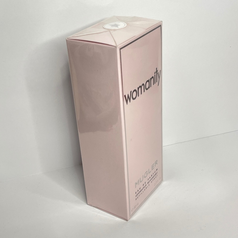Mugler Womanity Eau de Parfum 80ml 2.7oz Refillable Spray New Sealed - Picture 4 of 5